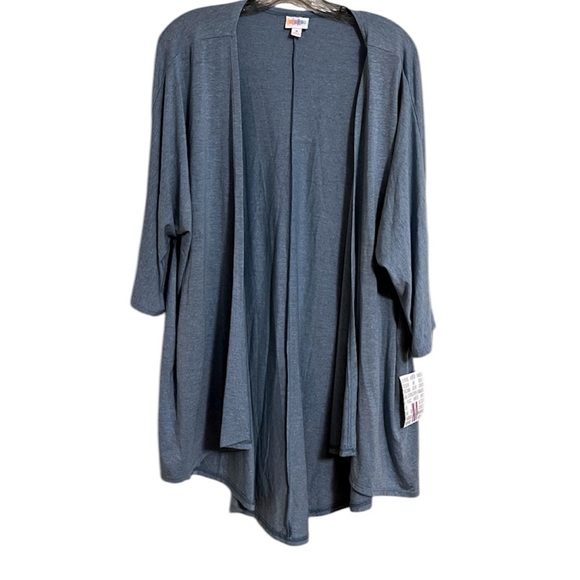 LuLaRoe Tops - LuLaRoe Lindsay Kimono-Blue-Size Medium